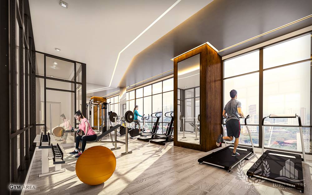 Illustration of Milan Residenze Fairview's Aerobics & Fitness Gym